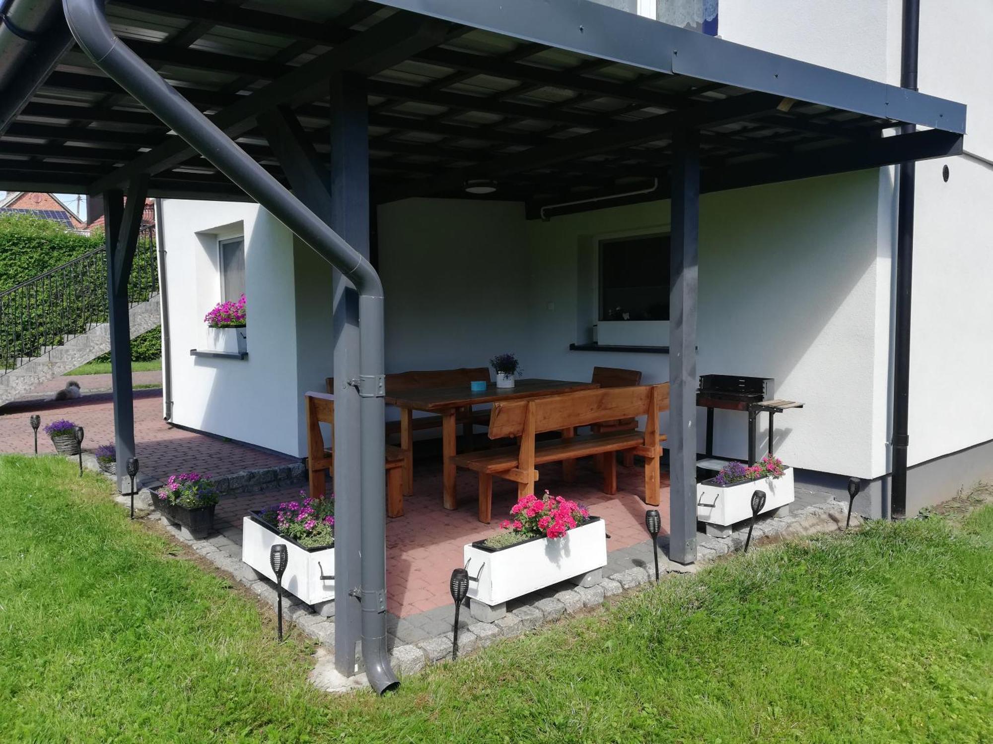 Domki Mantras Swarzewo Buitenkant foto